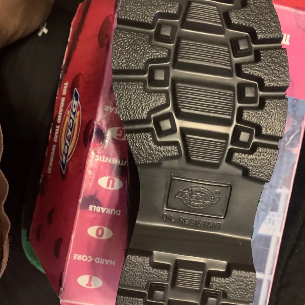 Dickies boots for work